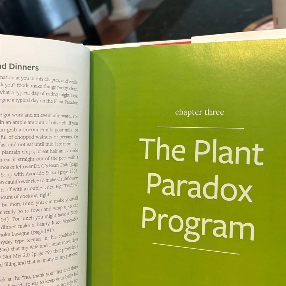 New York Times Best Seller The Plant Paradox Cookbook
